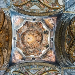Duomo di Parma, cupola con l'affresco "Assunzione della Vergine" del Correggio - ENIT SpA