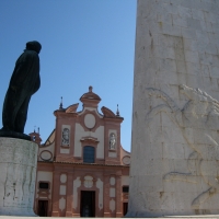 Veduta della Chiesa del Suffragio dal Monumento di Baracca - Sofiadiviola