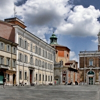 Ravenna - Scorcio di Piazza del Popolo - Veniero Rubboli