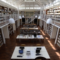 Biblioteca dal ballatoio - Bruno Ferri - Massa Lombarda (RA)