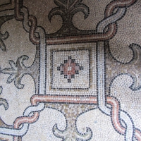 Particolare del pavimento della Basilica - Lorenza Tuccio