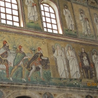 Mosaici parte sinistra - Basilica S. A. Nuovo - Chiara Dobro