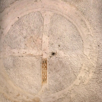 Mausoleo di teodorico, interno, camera superiore, croce gemmata sulla volta 02 - Sailko - Ravenna (RA)