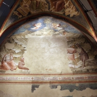 Pietro da rimini e bottega, affreschi dalla chiesa di s. chiara a ravenna, 1310-20 ca., nativitÃ  e annuncio ai pastori 01 - Sailko - Ravenna (RA)