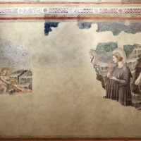 Pietro da rimini e bottega, affreschi dalla chiesa di s. chiara a ravenna, 1310-20 ca., adorazione dei magi 01 - Sailko - Ravenna (RA)