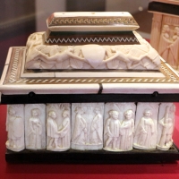 Italia settentrionale, cofanetto con placchette in osso, 1400-1450 ca. 03 - Sailko - Ravenna (RA)