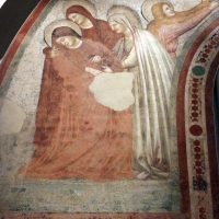 Pietro da rimini e bottega, affreschi dalla chiesa di s. chiara a ravenna, 1310-20 ca., crocifissione 02 - Sailko - Ravenna (RA)
