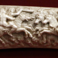 Germania meridionale o austria, placchetta con episodio mitologico, 1650-1700 ca - Sailko - Ravenna (RA)