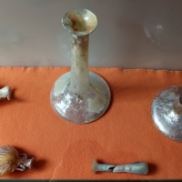 Bottiglie e balsamari in vetro, II-III secolo ca - Sailko - Ravenna (RA)