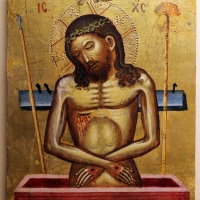 Pittore cretese, cristo in pietÃ , xv-xvi secolo - Sailko - Ravenna (RA)