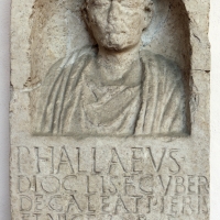 Stele funeraria, 50-100 dc ca, da una necropoli di classe - Sailko - Ravenna (RA)