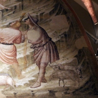 Pietro da rimini e bottega, affreschi dalla chiesa di s. chiara a ravenna, 1310-20 ca., nativitÃ  e annuncio ai pastori 06 - Sailko - Ravenna (RA)