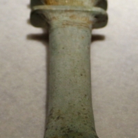 Egitto, amuleto a pilastro in faience, VIII-IV secolo ac. ca - Sailko - Ravenna (RA)