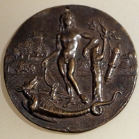 Pseudo fra antonio da brescia, apollo e il serpente pitone, italia del nord, 1500 ca - Sailko - Ravenna (RA)