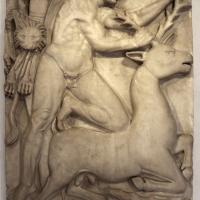 Rilievo con eracle e la cerva di cerinea, VI secolo - Sailko - Ravenna (RA)
