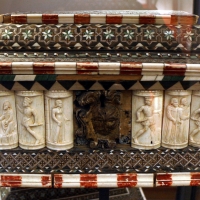 Bottega delle storie di susanna I, cofanetto con storie di susanna, italia del nord, 1425-1450 ca - Sailko - Ravenna (RA)
