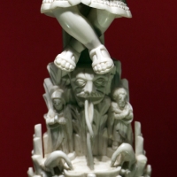 Arte indoportoghese di goa, complesso allegorico rappresentante il buon pastore, xvii-xviii secolo - Sailko - Ravenna (RA)