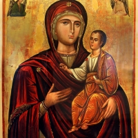 Andrea ritzos (scuola), madonna odighitria, xvi secolo - Sailko - Ravenna (RA)
