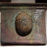 Egitto, amuleto a scarabeo in pietra, VIII-IV secolo ac. ca - Sailko - Ravenna (RA)