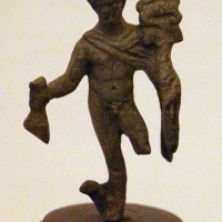 Arte romana imperiale, bronzetti da larario, mercurio - Sailko - Ravenna (RA)