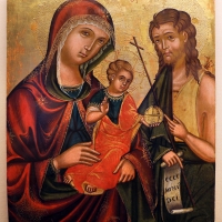 Pittore cretese, madre della consolazione e s. giovanni battista, xvii secolo - Sailko - Ravenna (RA)