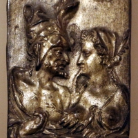 Scuola fiamminga, coppia di amanti, forse allegoria della lussuria, 1550 ca - Sailko - Ravenna (RA)
