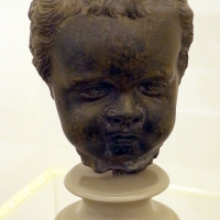 Bottega dei lombardo (attr.), testa di fanciullo, 1500-50 ca - Sailko - Ravenna (RA)