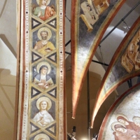 Pietro da rimini e bottega, affreschi dalla chiesa di s. chiara a ravenna, 1310-20 ca., intradosso con angeli e santi 01 - Sailko