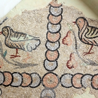 Mosaici pavimentali da san severo a classe, 590 dc ca. 04 uccelli - Sailko - Ravenna (RA)