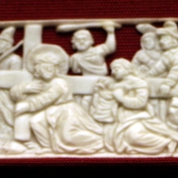 Germania del nord, tre placchette a microintaglio con scene della passione, xvii secolo - Sailko - Ravenna (RA)