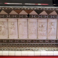 Bottega delle storie di susanna II, cofanetto con storie di susanna, italia del nord, 1450-1475 ca. 02 - Sailko - Ravenna (RA)