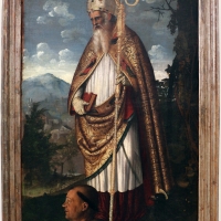 Filippo da verona, san benedetto e un devoto, 1510-15 ca. 01 - Sailko - Ravenna (RA)