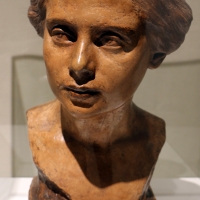 Domenico beccarini, ritratto di donna (la bitta), 1903-04, terracotta - Sailko - Ravenna (RA)