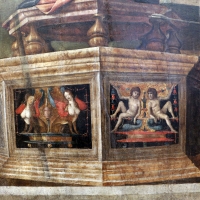 Baldassarre carrari, madonna col bambino in trono tra una santa martire e s. sebastiano, da cervia 02 - Sailko
