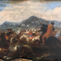 Ignoto, battaglia tra cavalieri turchi e cristiani, 1650-1700 ca. 02 - Sailko - Ravenna (RA)
