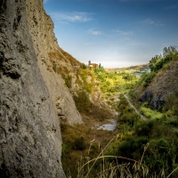La Torre dell'Orologio vista dalla cava del Monticino - Massimo Saviotti - Brisighella (RA)