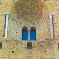 Chiesa di San Salvatore ad Chalchis-cosidetto Palazzo di Teodorico particolare facciata - CesaEri