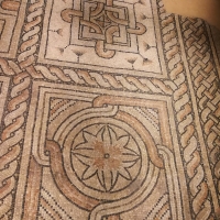 Domus dei tappeti di pietra - fiori stilizzati e geometrie perfette - LadyBathory1974 - Ravenna (RA)