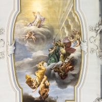 Affresco soffitto aula magna - Domenico Bressan - Ravenna (RA)