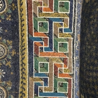 GallaPlacidia mosaico motivos geometricos arco - Hispalois