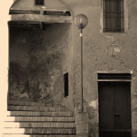 Scala di accesso alla piazzetta Caterina Sforza - Marinaloconteciaranfi - Riolo Terme (RA)