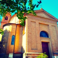 Facciata della Chiesa Parrocchiale - Lomargraphics - Cotignola (RA)
