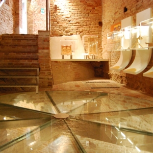 pavimento di vetro - Rocca di Riolo