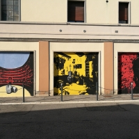 Custode Marcucci, dipinti di arte urbana dedicati al liutaio di Sant'Agata sul Santerno 2 - Enea Emiliani - Sant'Agata sul Santerno (RA)