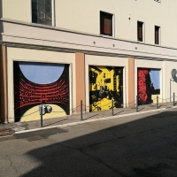 Custode Marcucci, dipinti di arte urbana dedicati al liutaio di Sant'Agata sul Santerno 1 - Enea Emiliani - Sant'Agata sul Santerno (RA)