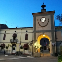 Torre civica (o Torre dell'Orologio) - Sant'Agata sul Santerno (RA) 2 - Enea Emiliani - Sant'Agata sul Santerno (RA)