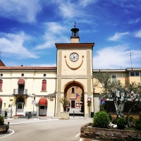 Torre civica (o Torre dell'Orologio) - Sant'Agata sul Santerno (RA) 1 - Enea Emiliani - Sant'Agata sul Santerno (RA)