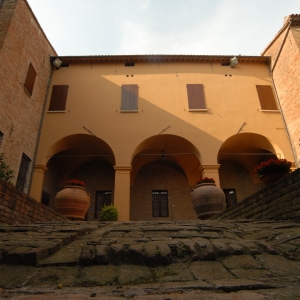 Rocca Sforzesca - Bagnara - Museo del Castello - Rocca Sforzesca Corte interna foto di: |Comune di Bagnara di Romagna| - Comune di Bagnara di Romagna