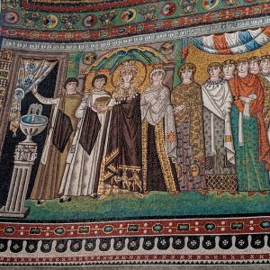 San Vitale Empress Theodora &amp; Attendants - Conor Manley