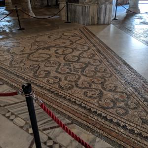 San Vitale Triangular Floor Mosaic - Conor Manley